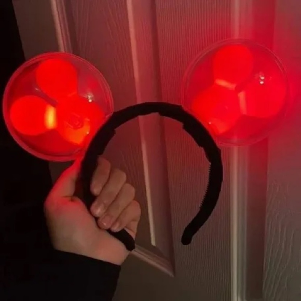 Authentic Disney park light up Ears. New with tag.